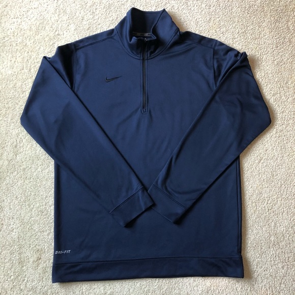 Nike Other - Nike Dri-Fit pullover Navy Blue men’s medium.